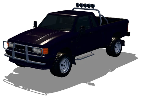 Rally Pickup, the AWD car